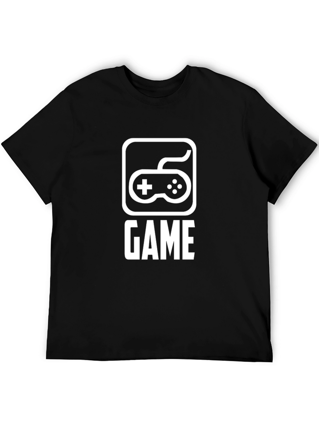 Gamer Style T-Shirt - Black Graphic Tee