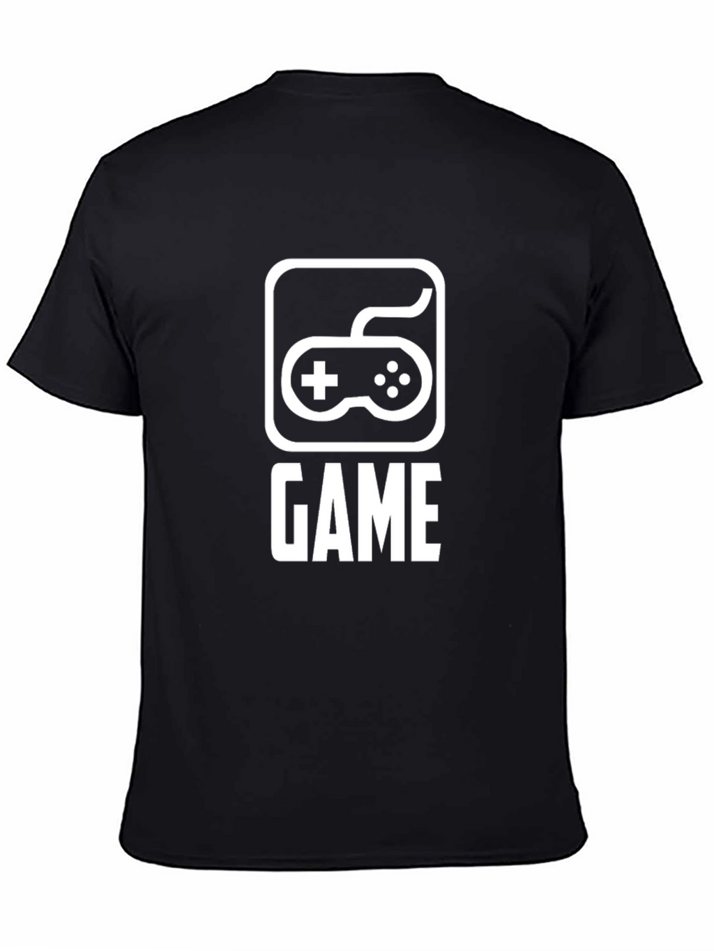 Gamer Style T-Shirt - Black Graphic Tee