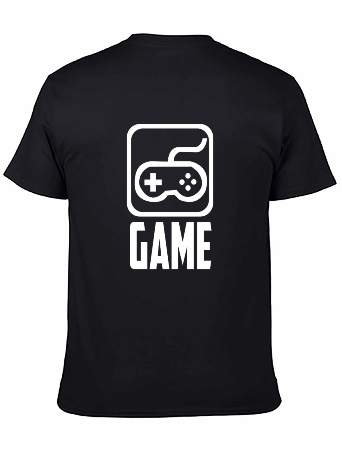 Gamer Style T-Shirt - Black Graphic Tee