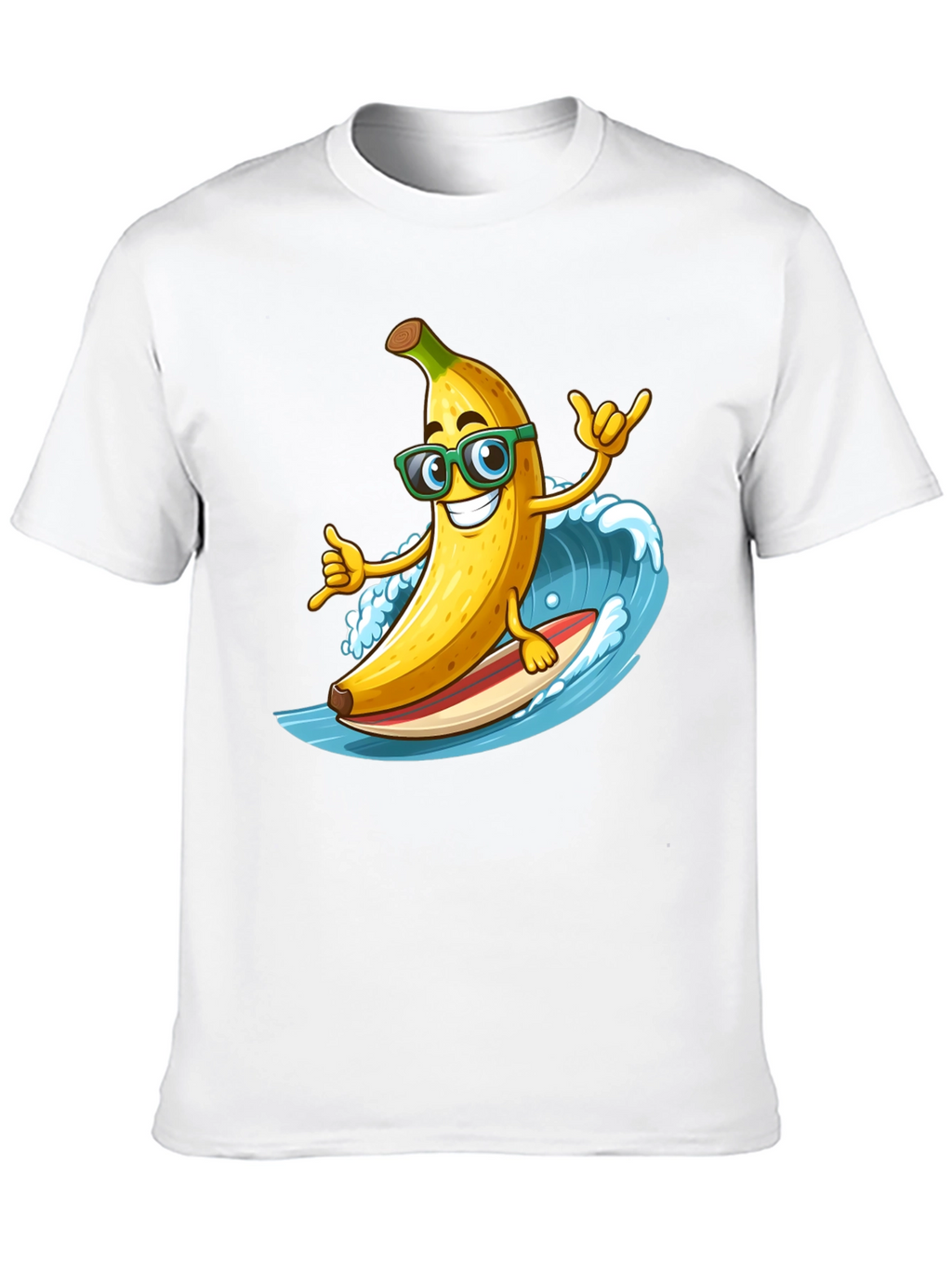Surfing Banana T-Shirt - Hang Loose!