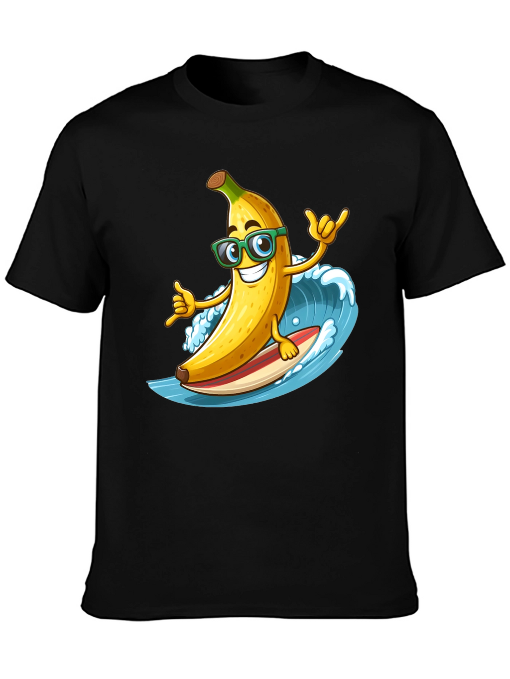 Surfing Banana T-Shirt - Hang Loose!