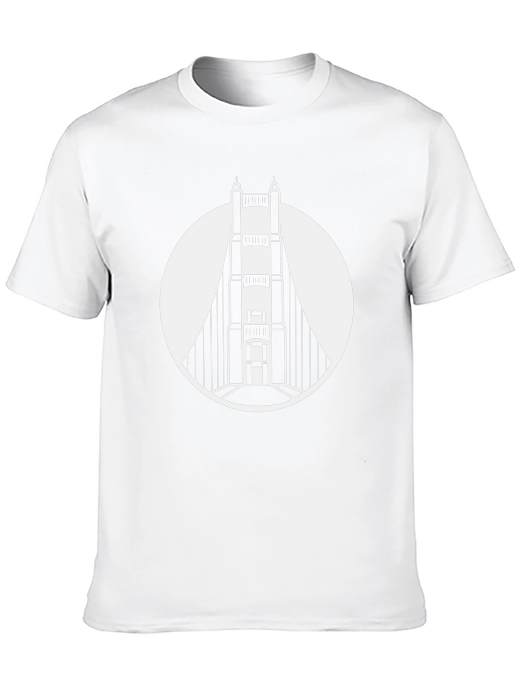 Golden Gate Bridge Graphic Tee - Black