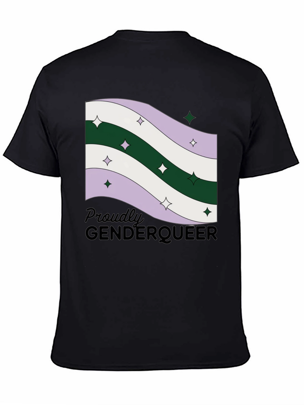 Genderqueer Pride Flag T-Shirt
