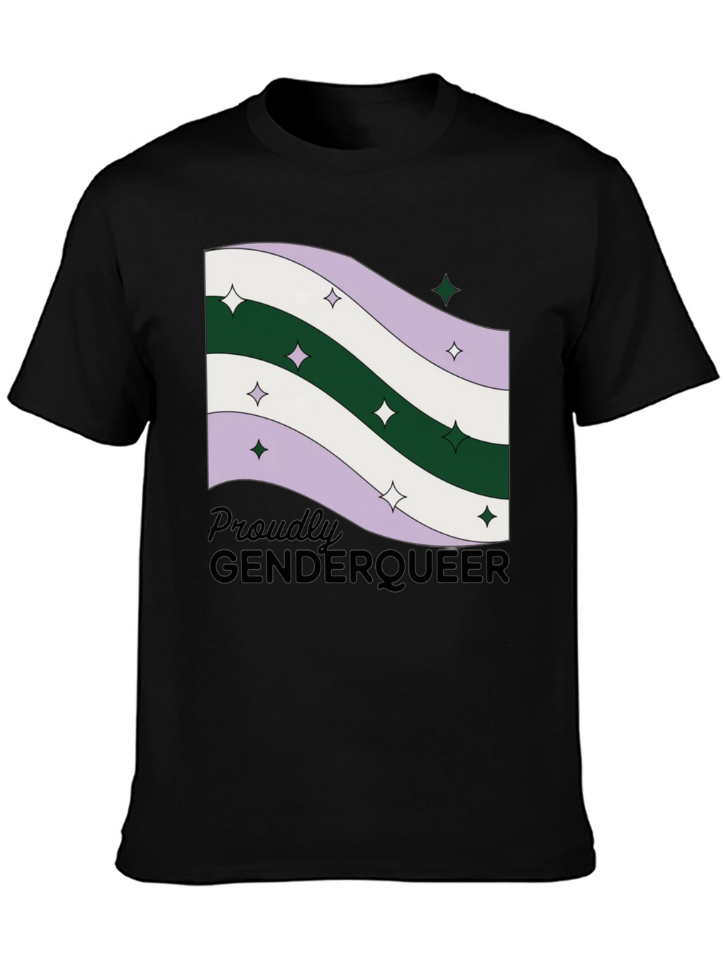 Genderqueer Pride Flag T-Shirt