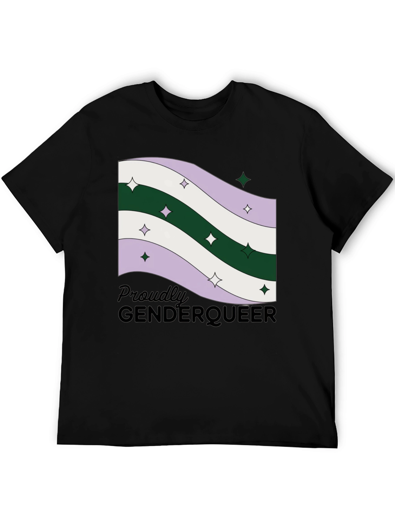 Genderqueer Pride Flag T-Shirt