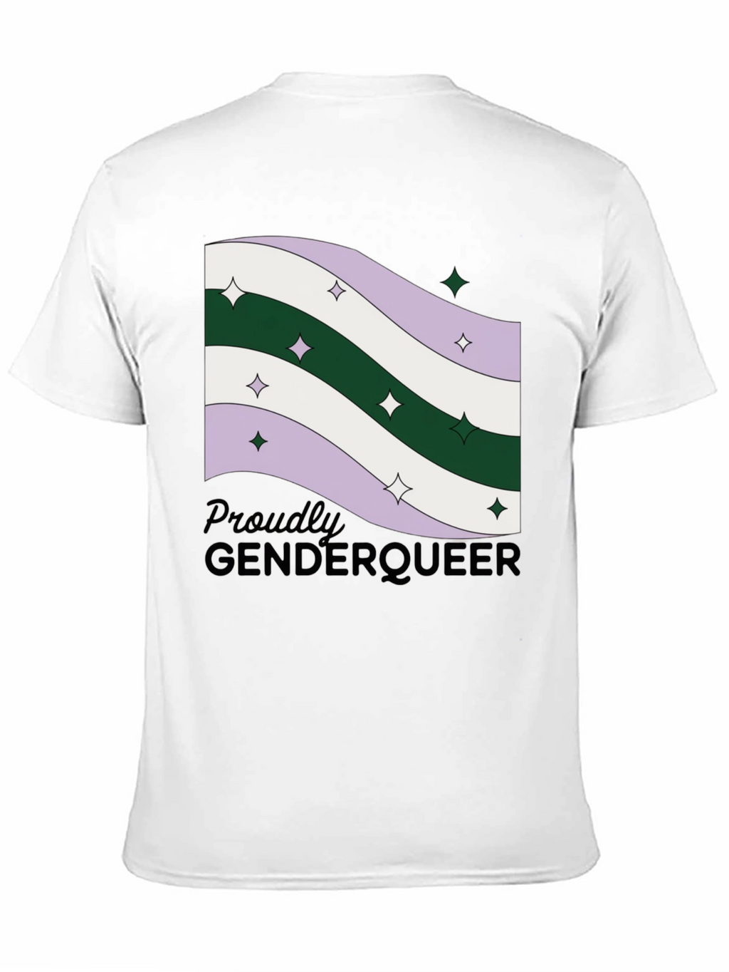 Genderqueer Pride Flag T-Shirt