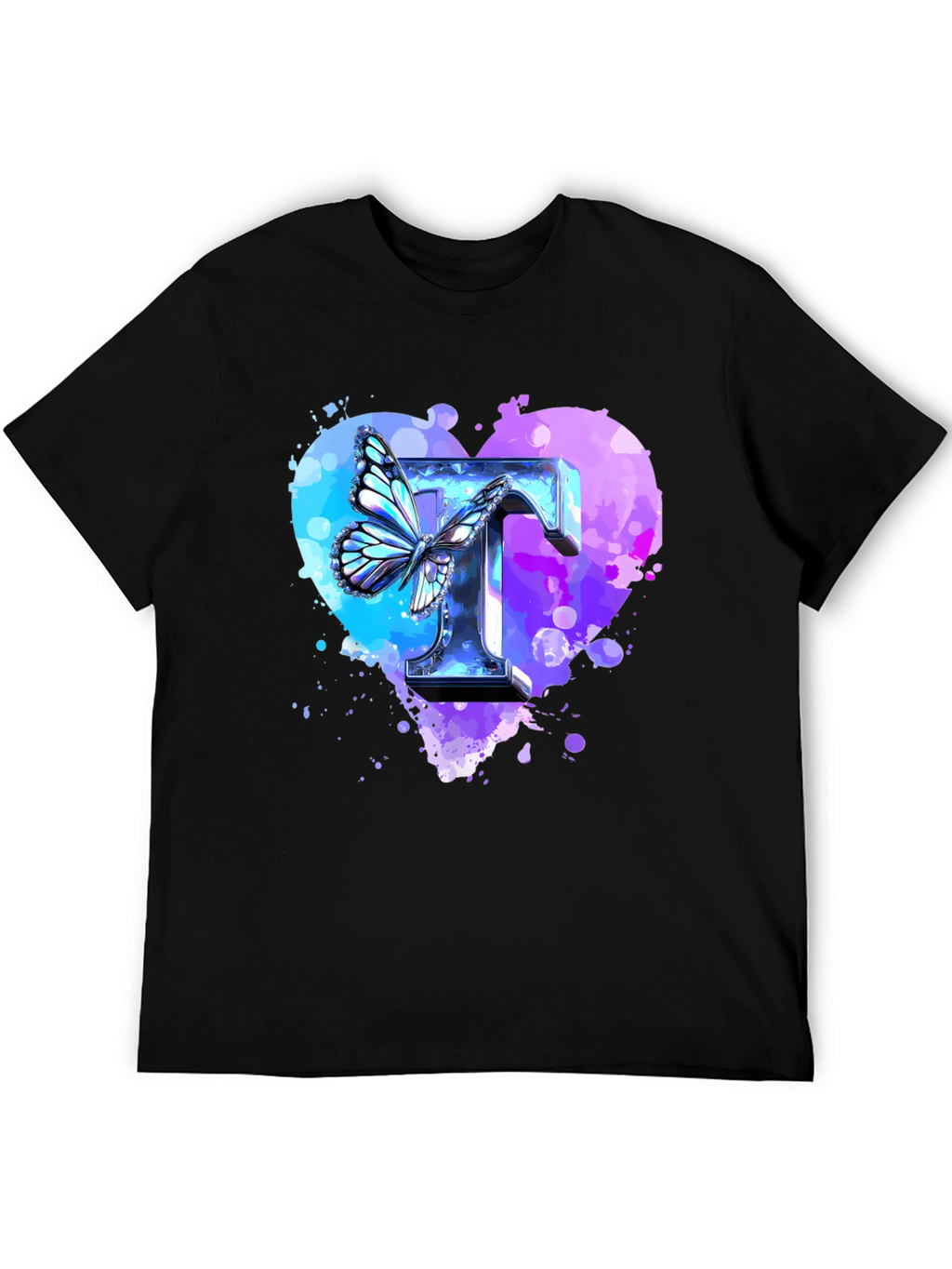 Butterfly T Heart Graphic Tee