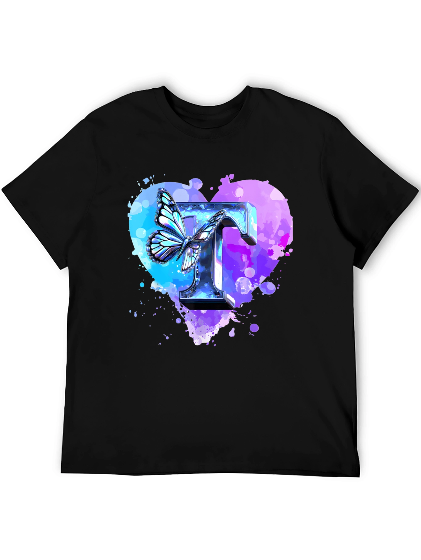 Butterfly T Heart Graphic Tee