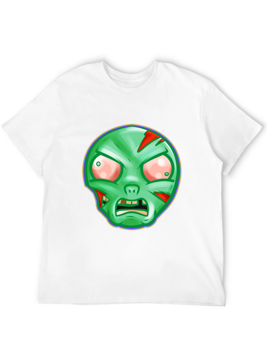 Zombie Graphic T-Shirt - Spooky Halloween Tee