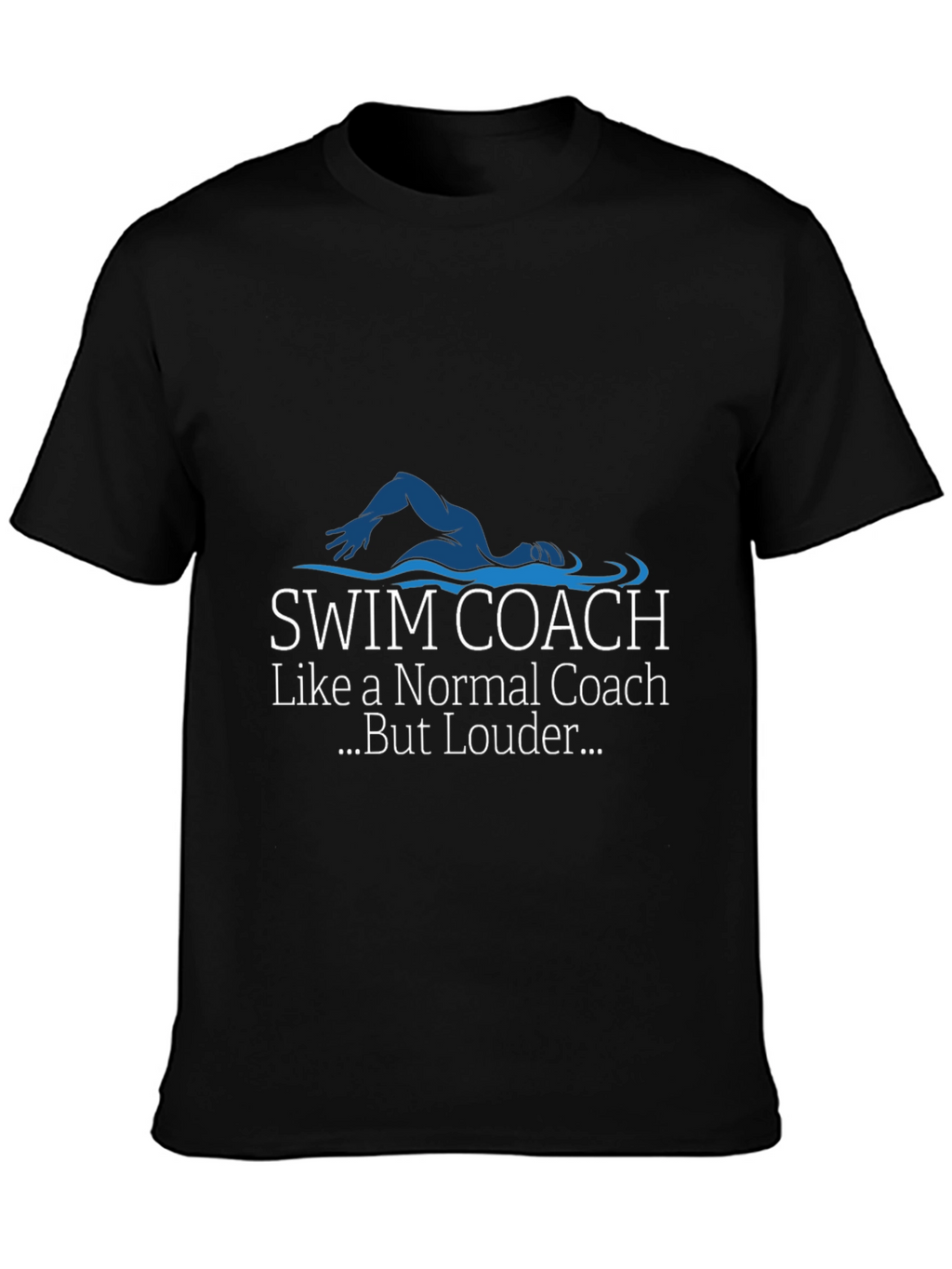 Swim Coach Graphic T-Shirt - Loud Edition