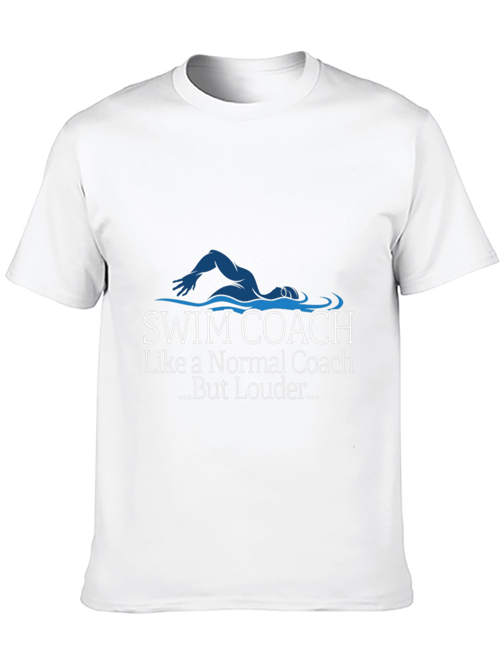 Swim Coach Graphic T-Shirt - Loud Edition