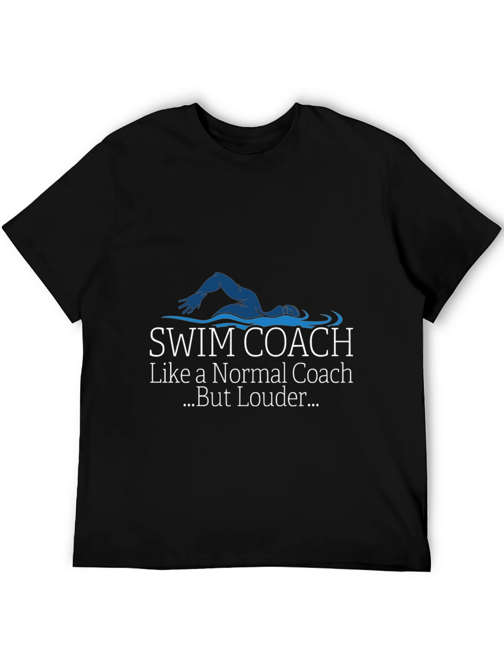 Swim Coach Graphic T-Shirt - Loud Edition