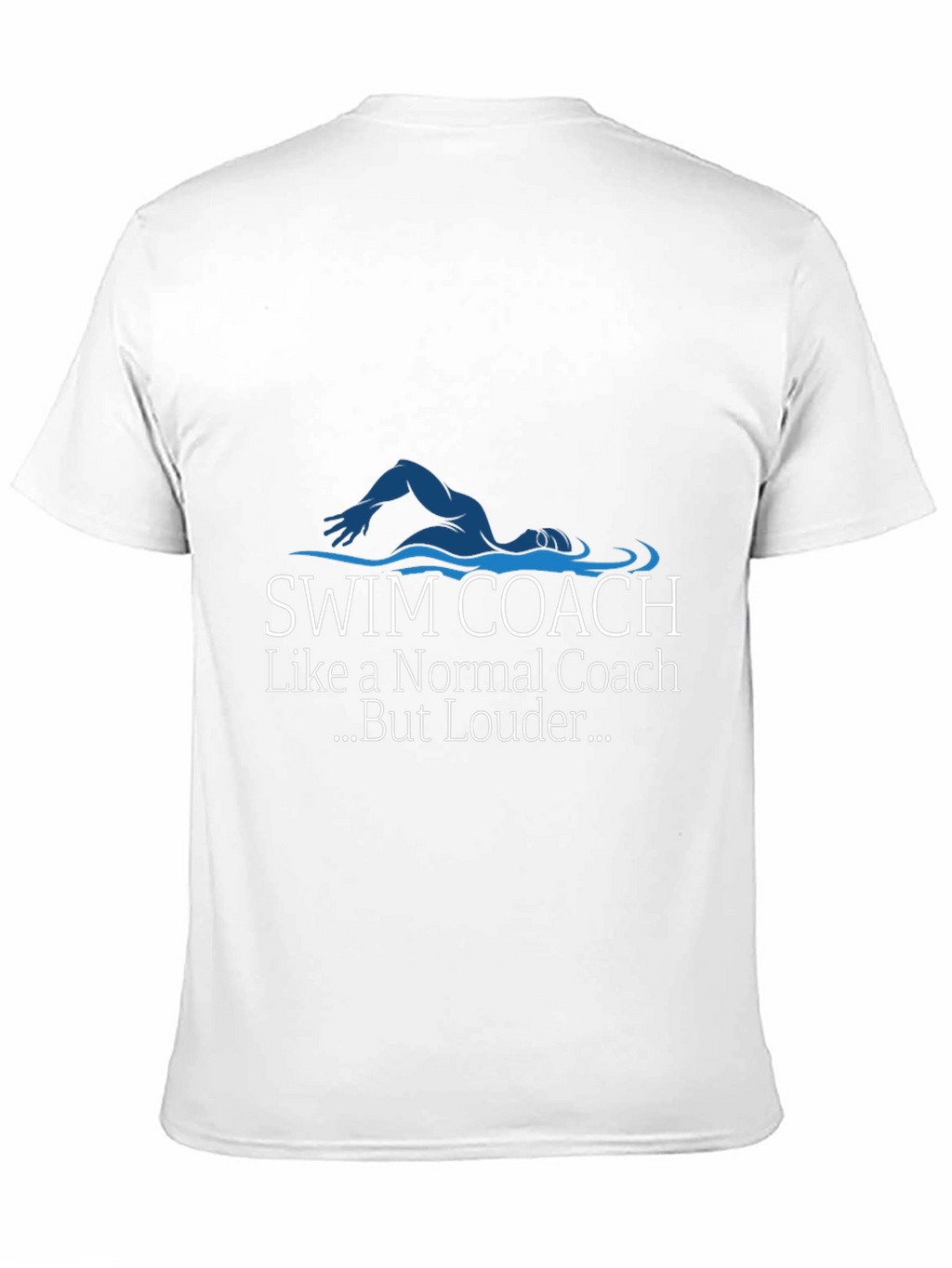 Swim Coach Graphic T-Shirt - Loud Edition
