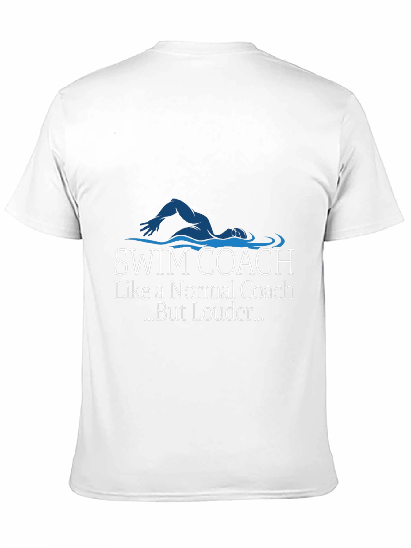 Swim Coach Graphic T-Shirt - Loud Edition