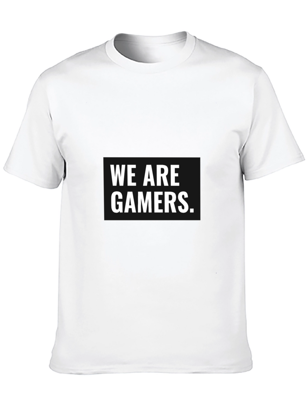 We Are Gamers Black T-Shirt
