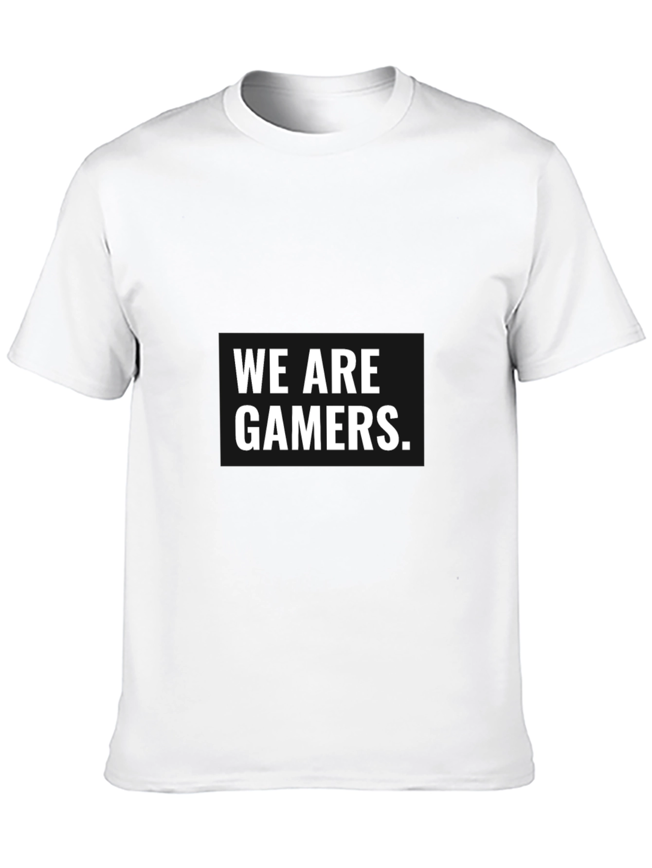 We Are Gamers Black T-Shirt