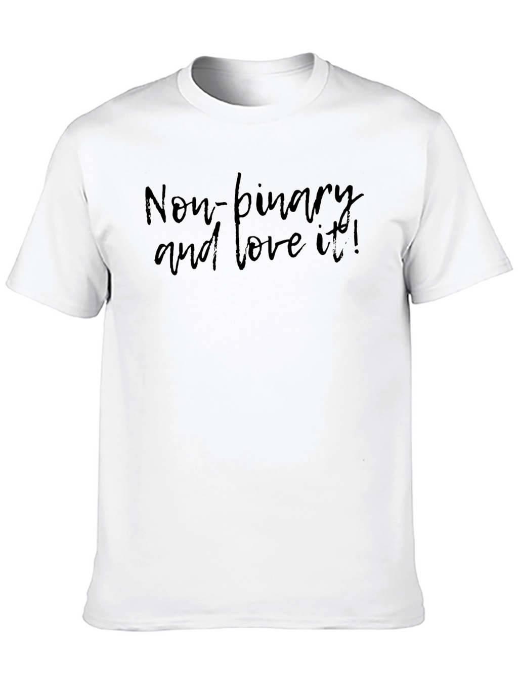 Non-Binary Pride Black Graphic T-Shirt