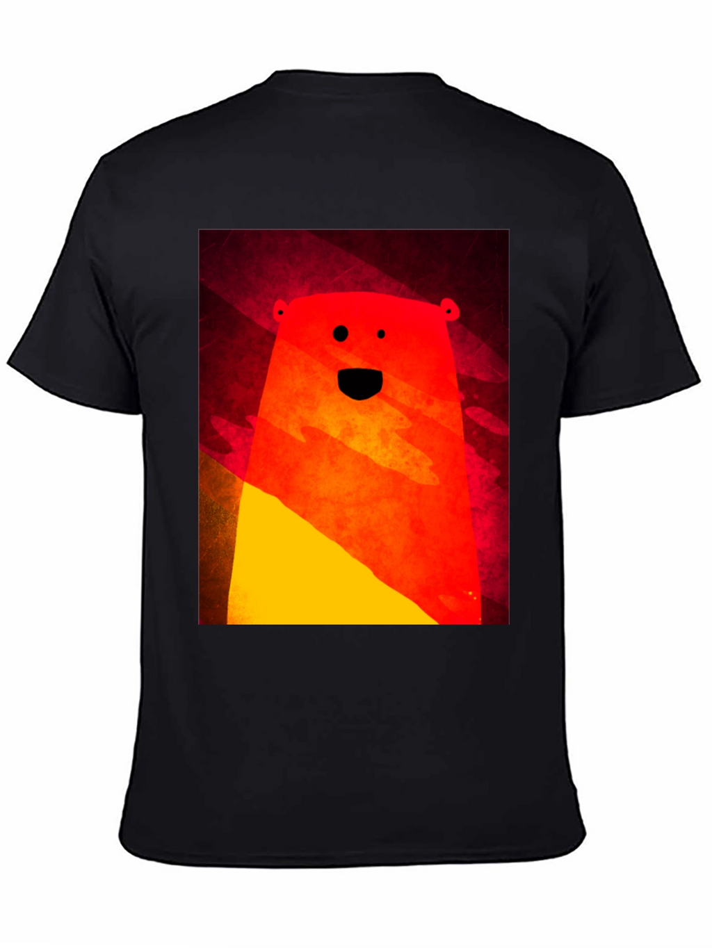 Funky Bear Graphic Tee - Modern Abstract Style