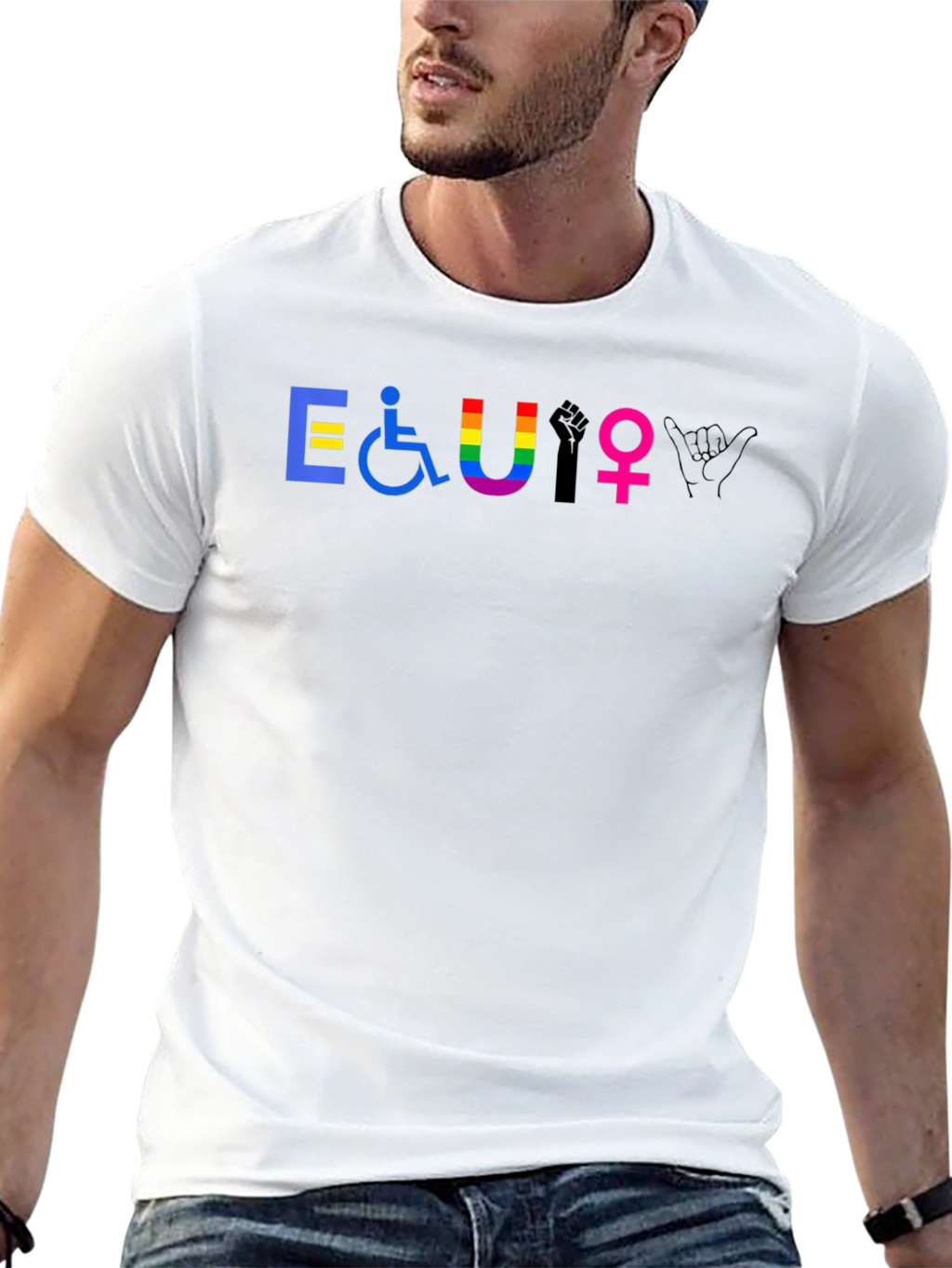 Equality Symbol T-Shirt LGBTQ+ Empowerment Tee