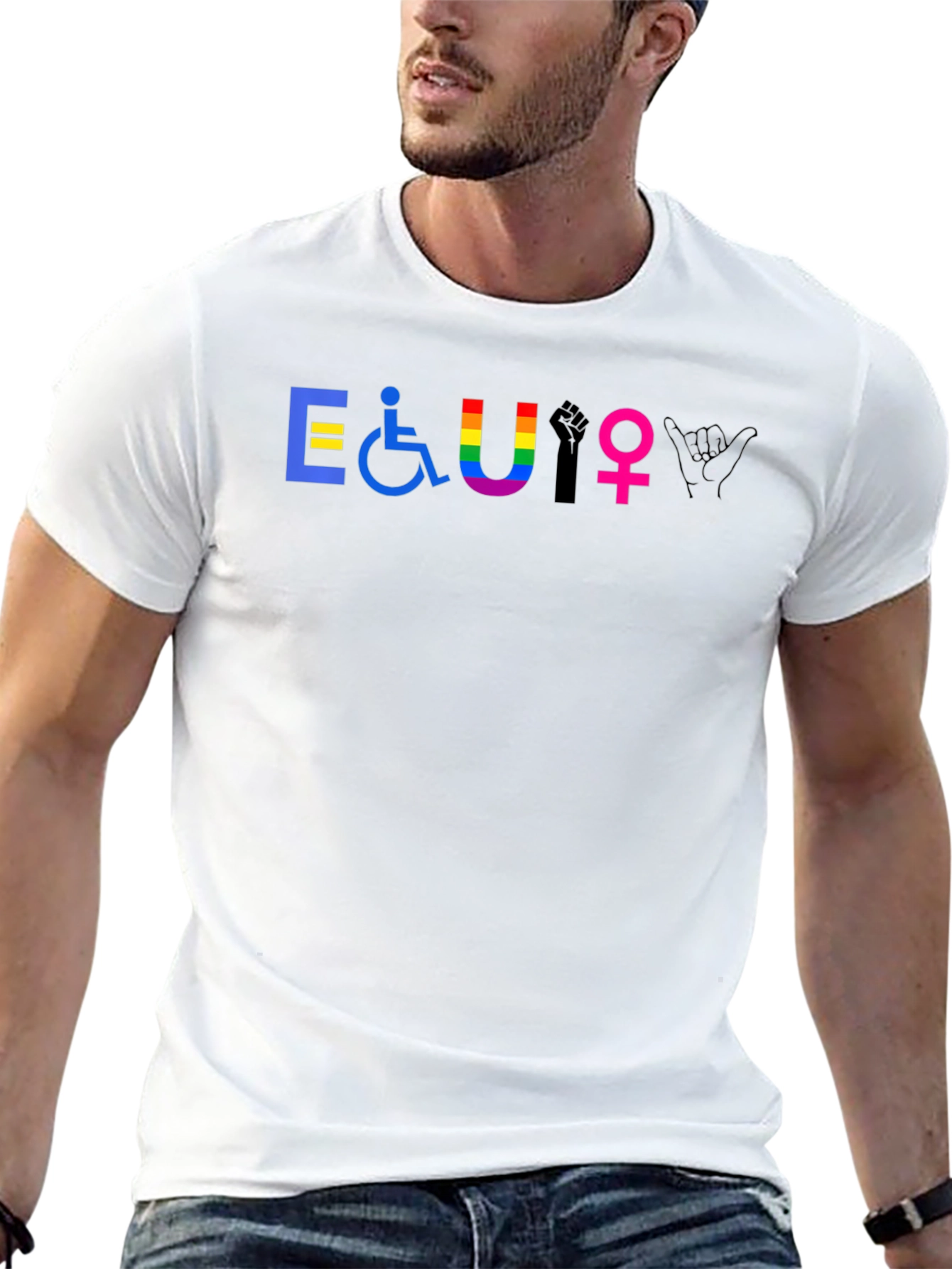 Equality Symbol T-Shirt LGBTQ+ Empowerment Tee