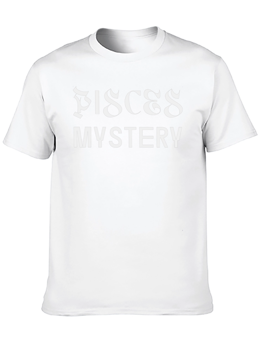 Pisces Mystery Black Graphic T-Shirt