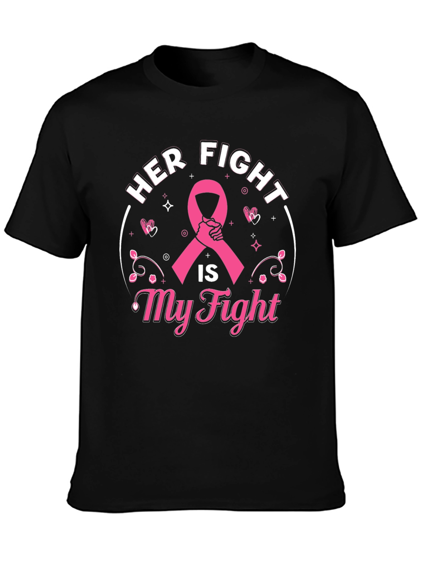 Her Fight is My Fight Breast Cancer Awareness T-Shirt
