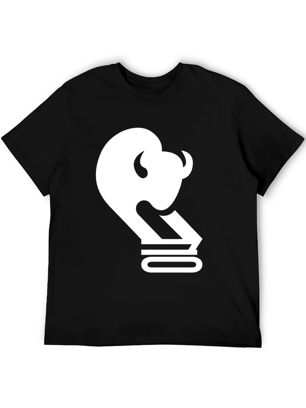 Buffalo Outline Graphic Tee - Black