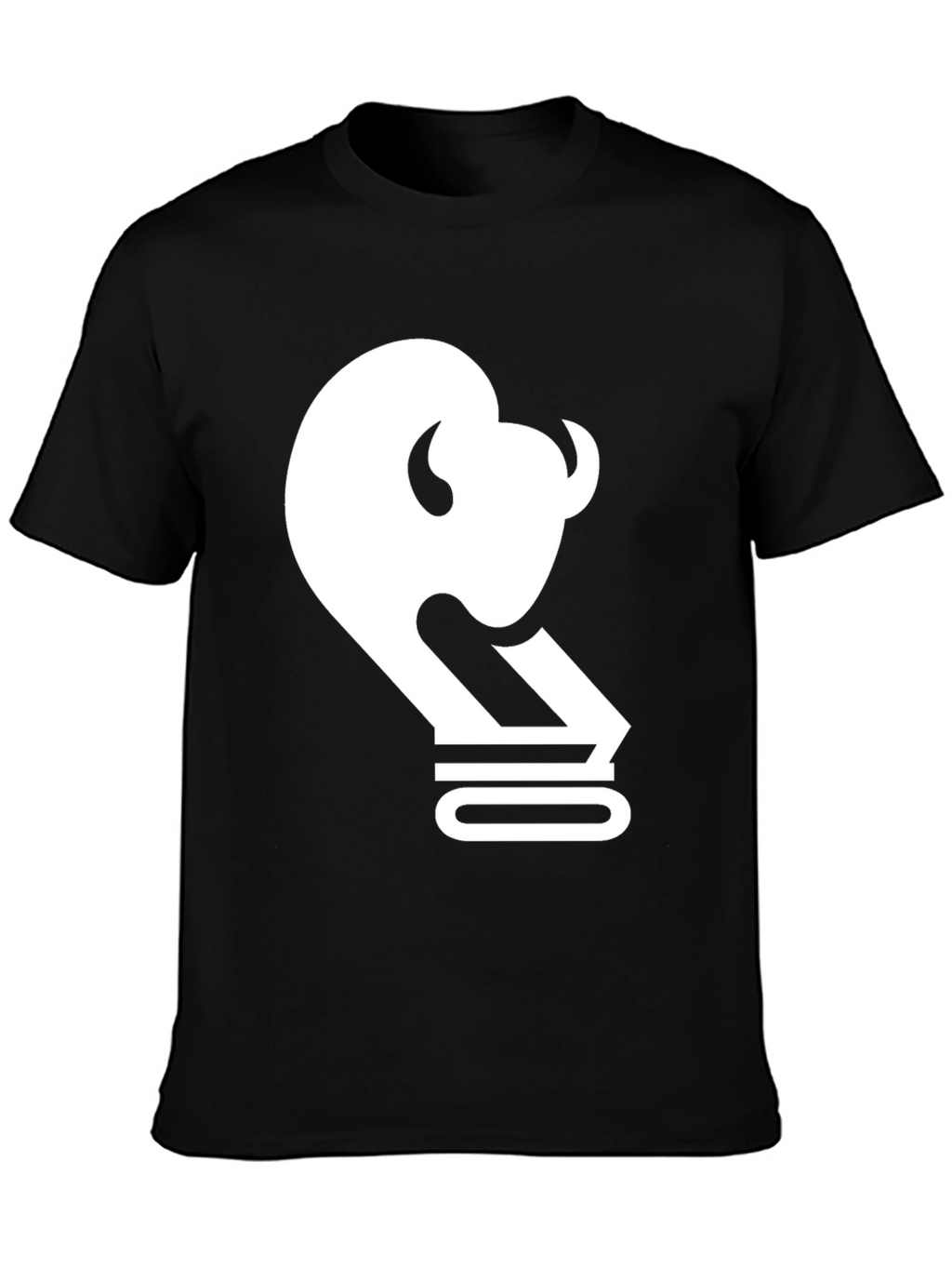 Buffalo Outline Graphic Tee - Black