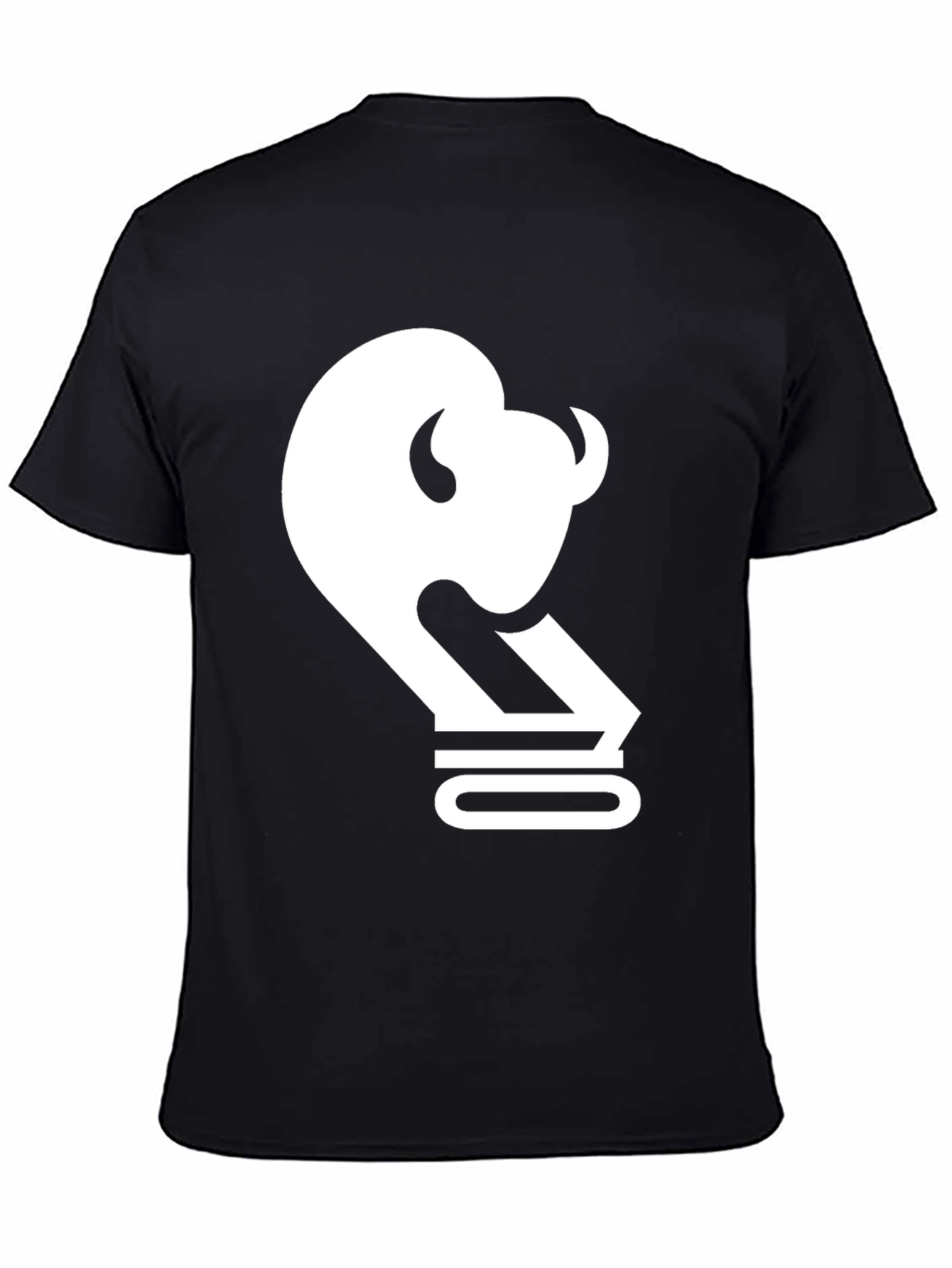 Buffalo Outline Graphic Tee - Black