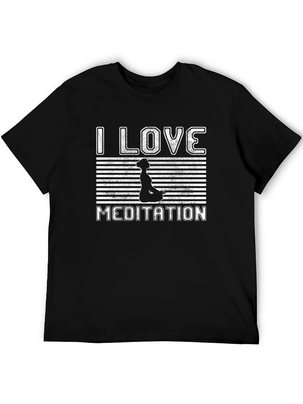 I Love Meditation Graphic Tee