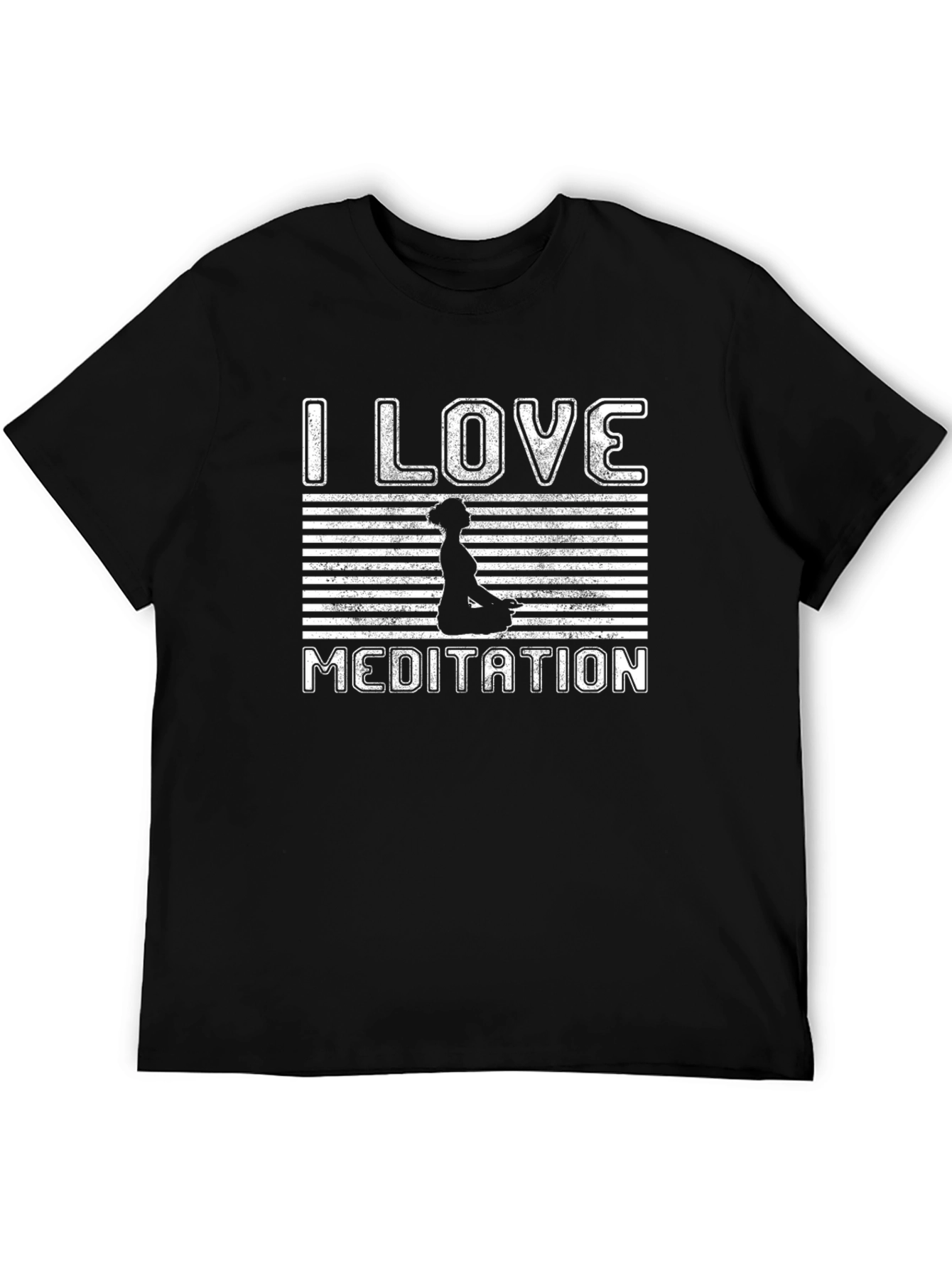 I Love Meditation Graphic Tee