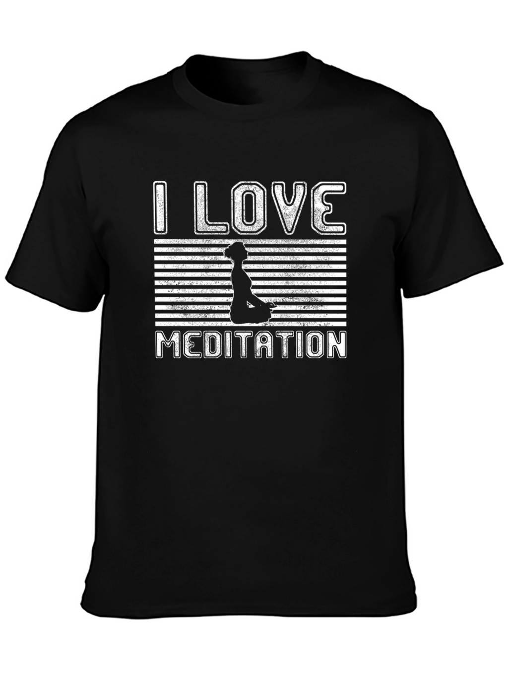 I Love Meditation Graphic Tee