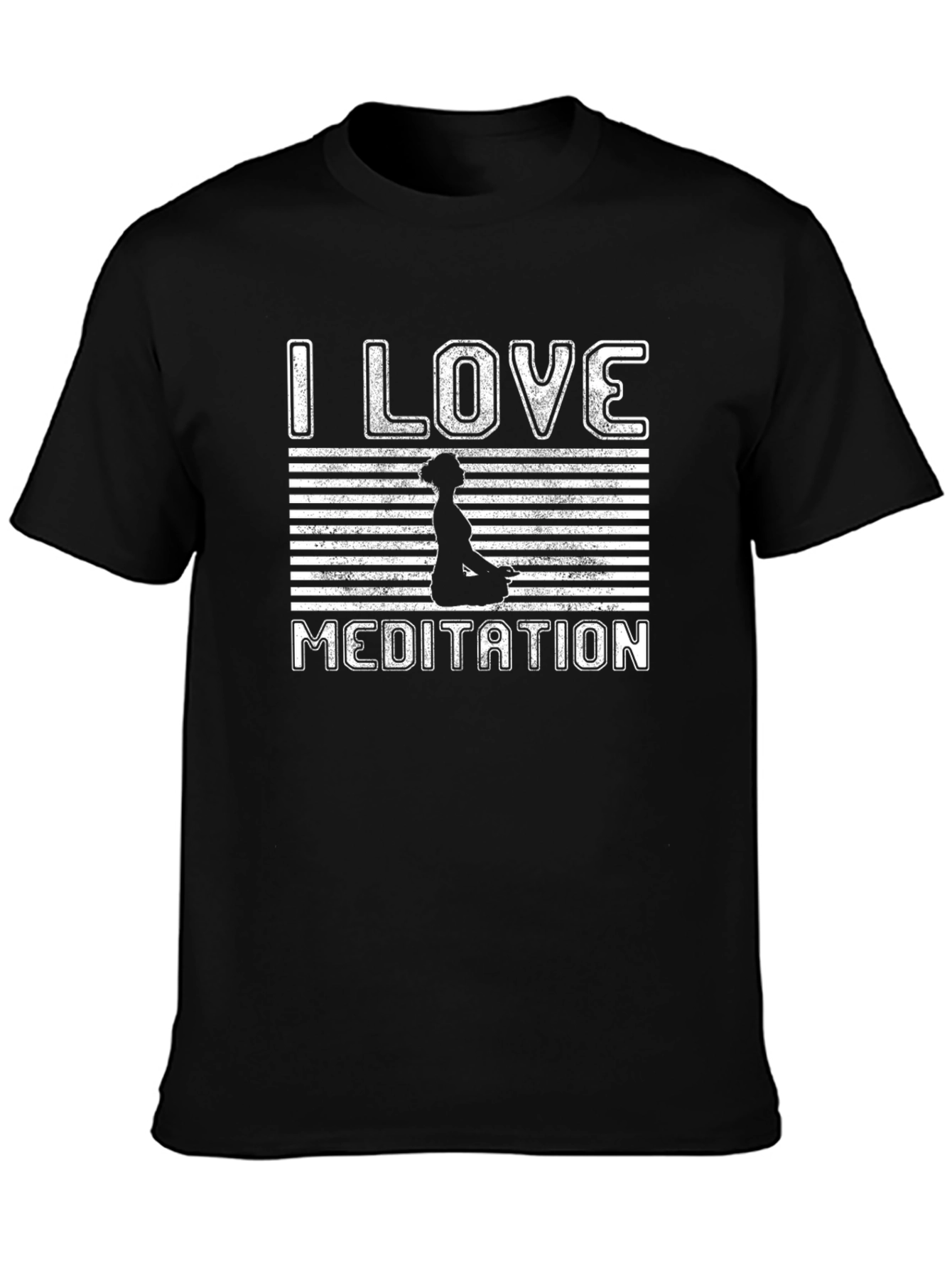 I Love Meditation Graphic Tee