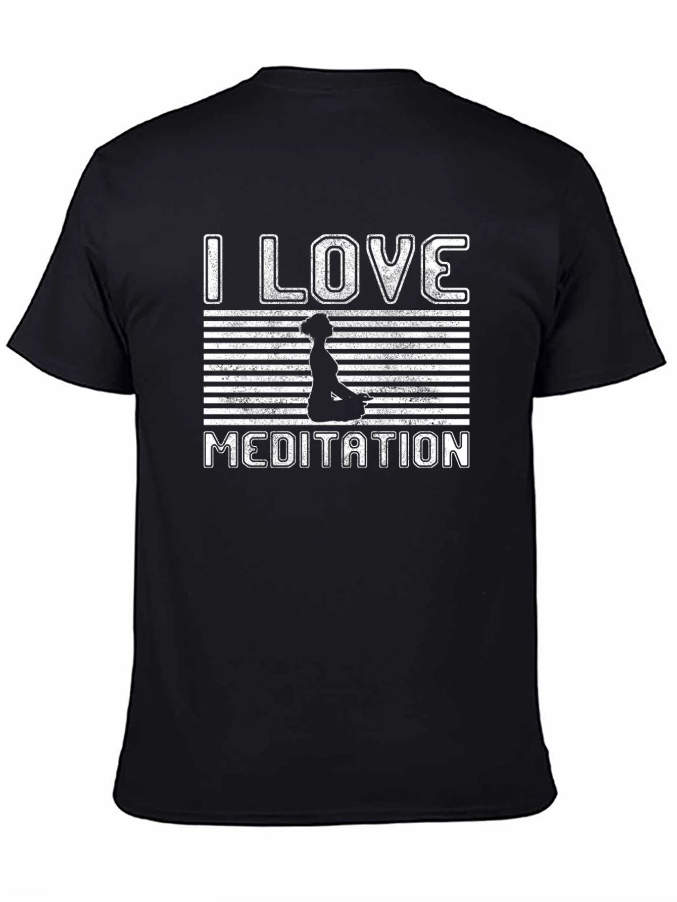 I Love Meditation Graphic Tee