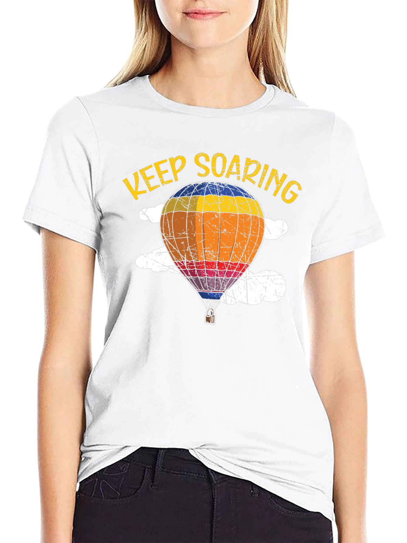 Keep Soaring Hot Air Balloon T-Shirt
