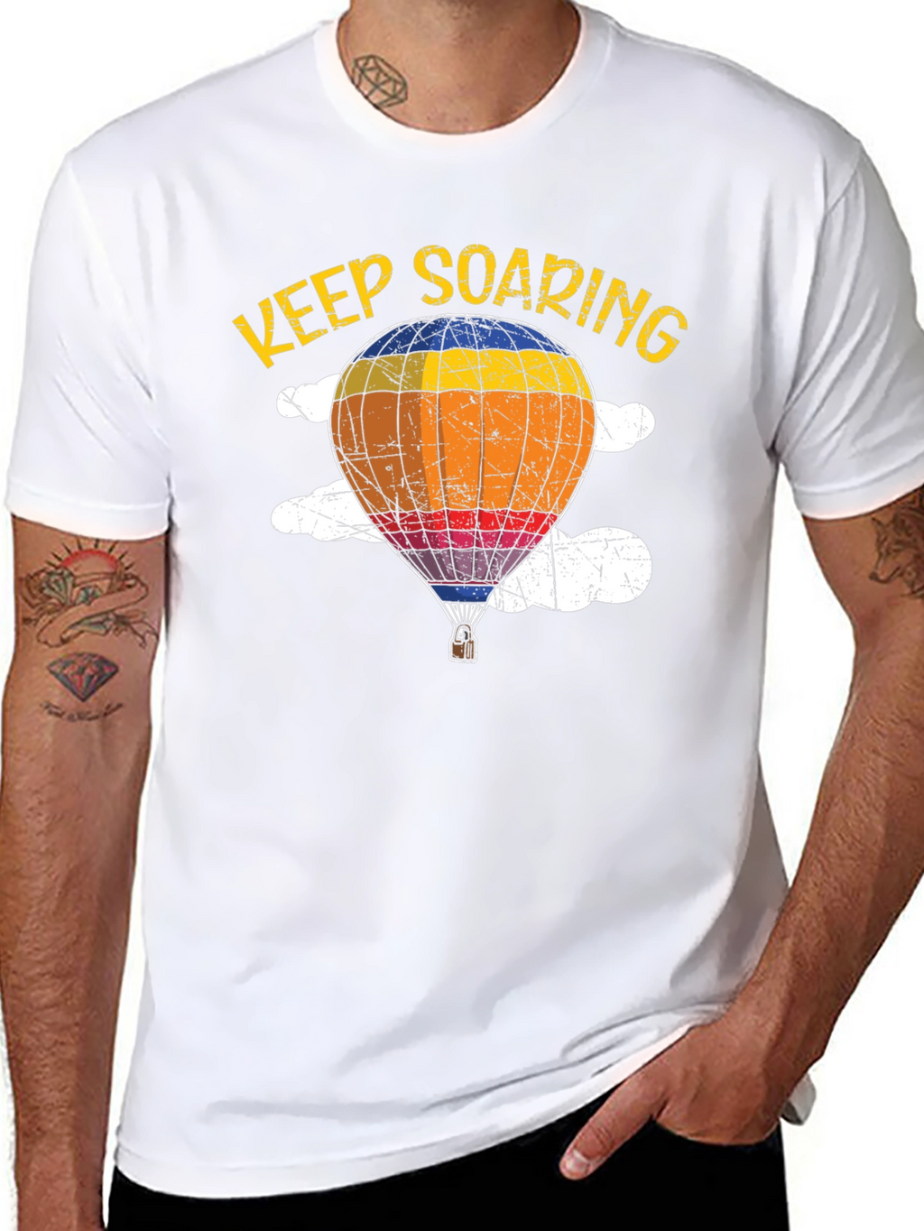 Keep Soaring Hot Air Balloon T-Shirt