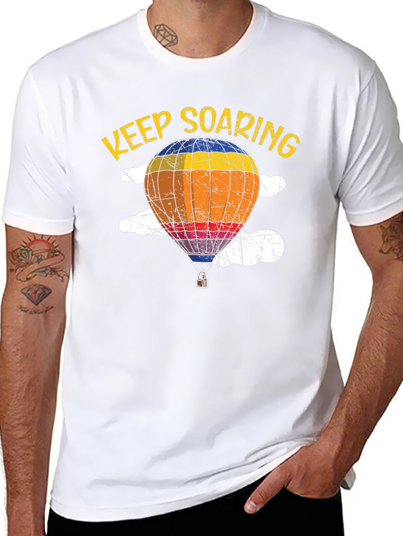 Keep Soaring Hot Air Balloon T-Shirt