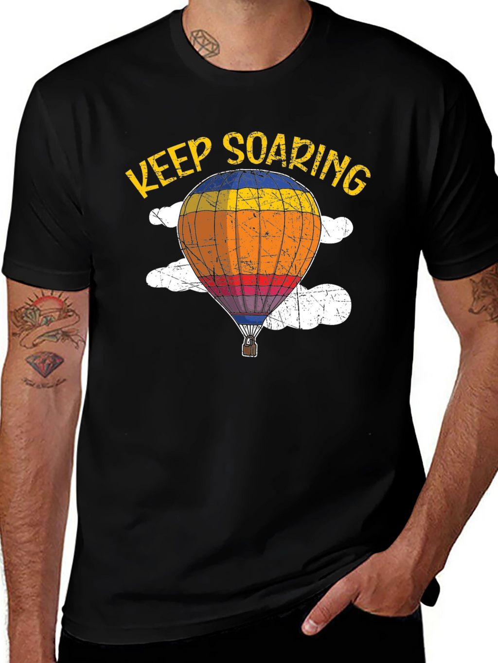 Keep Soaring Hot Air Balloon T-Shirt