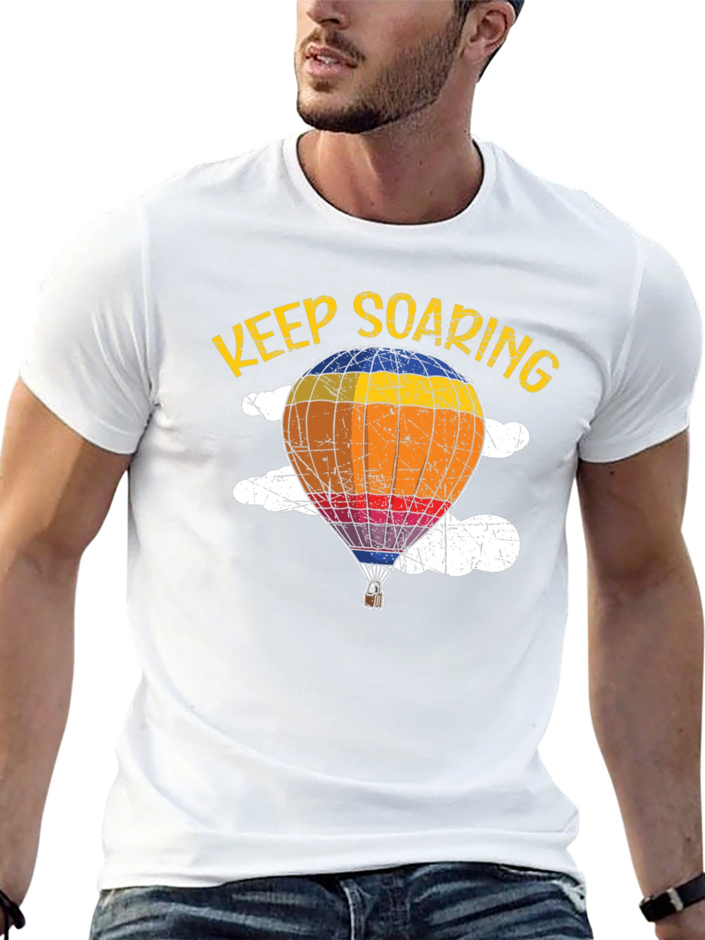 Keep Soaring Hot Air Balloon T-Shirt