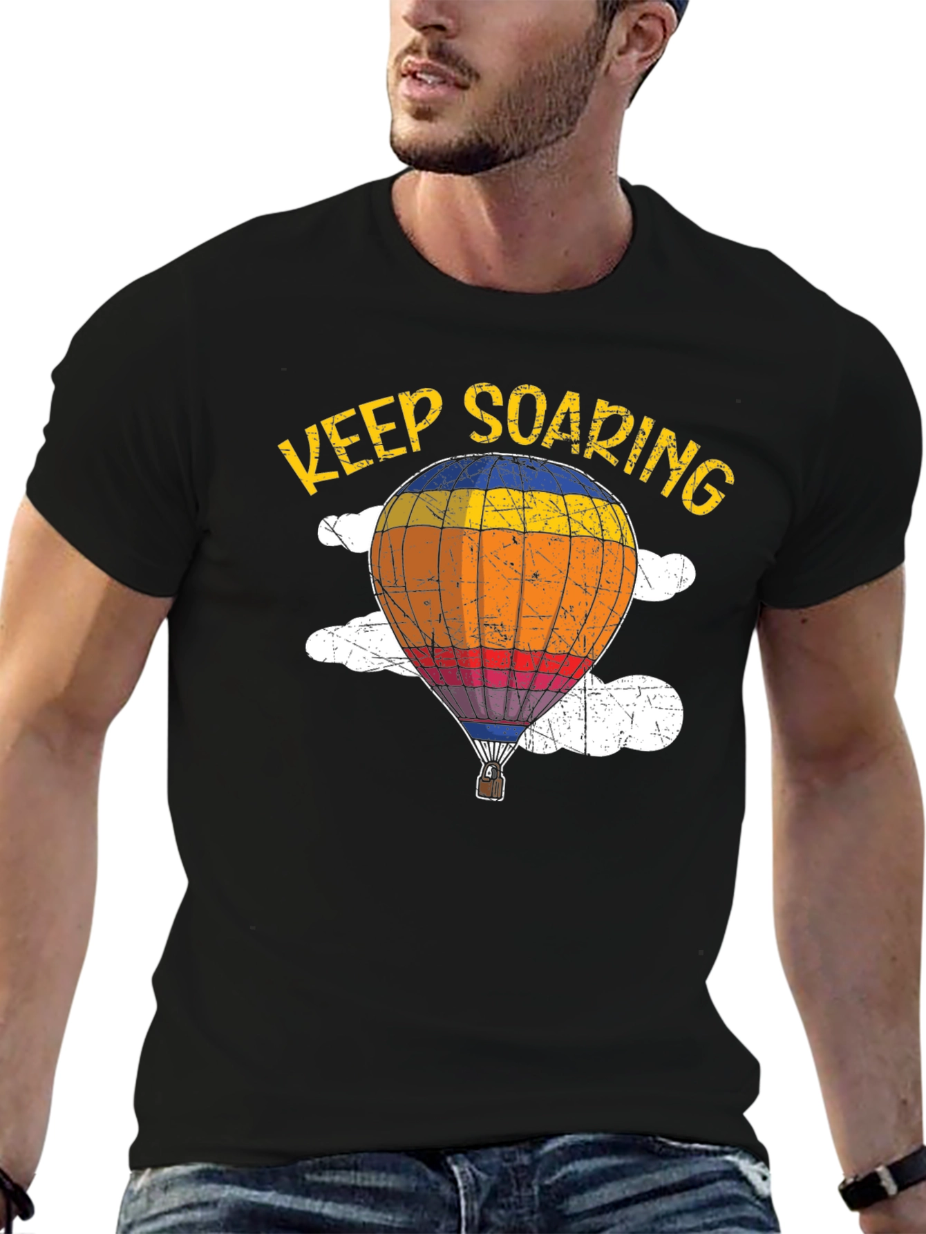 Keep Soaring Hot Air Balloon T-Shirt