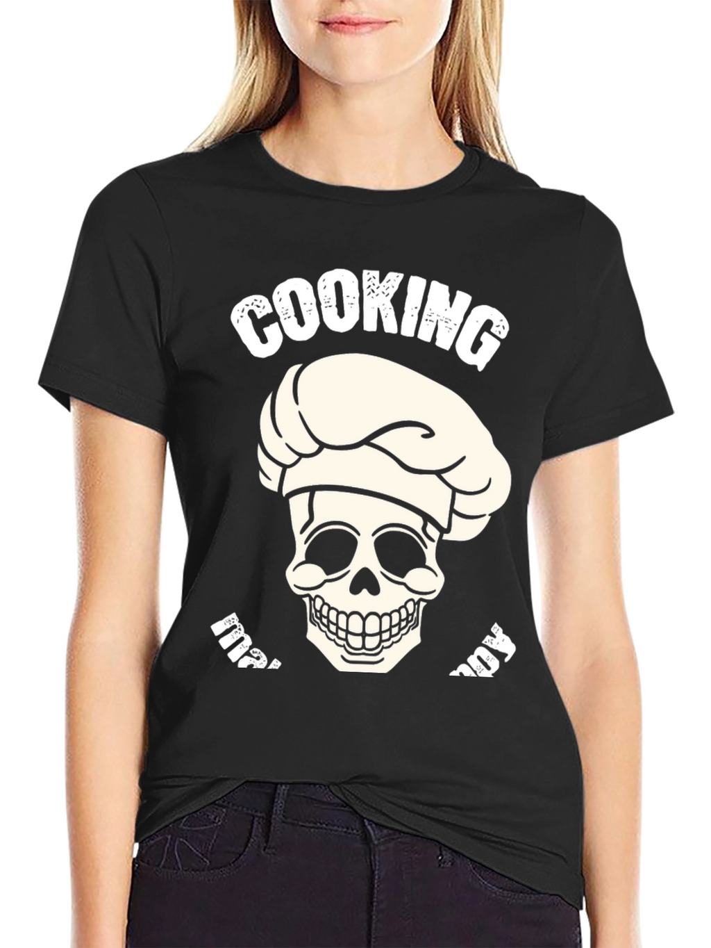 Cooking Til I Die Black T-Shirt