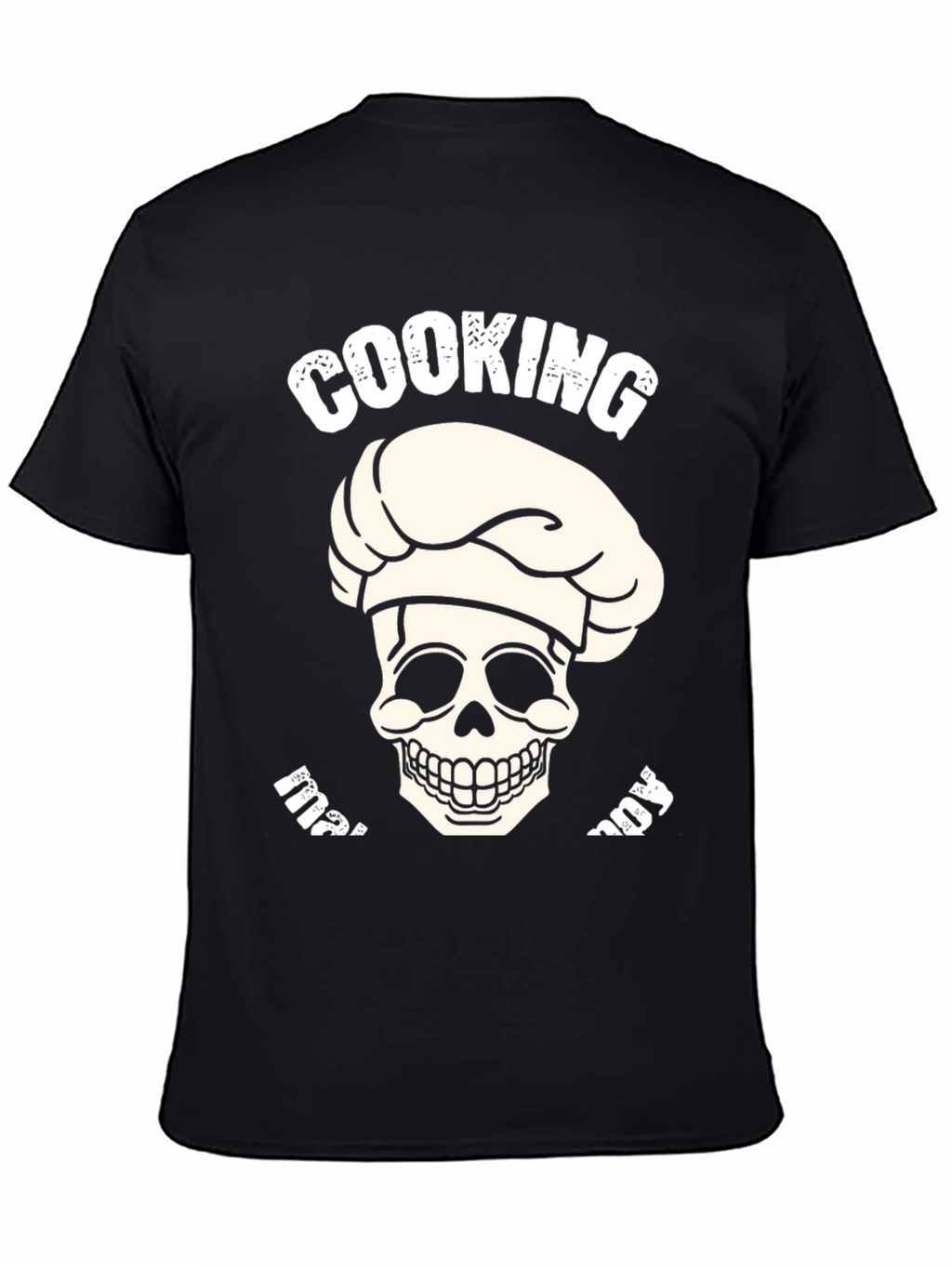 Cooking Til I Die Black T-Shirt