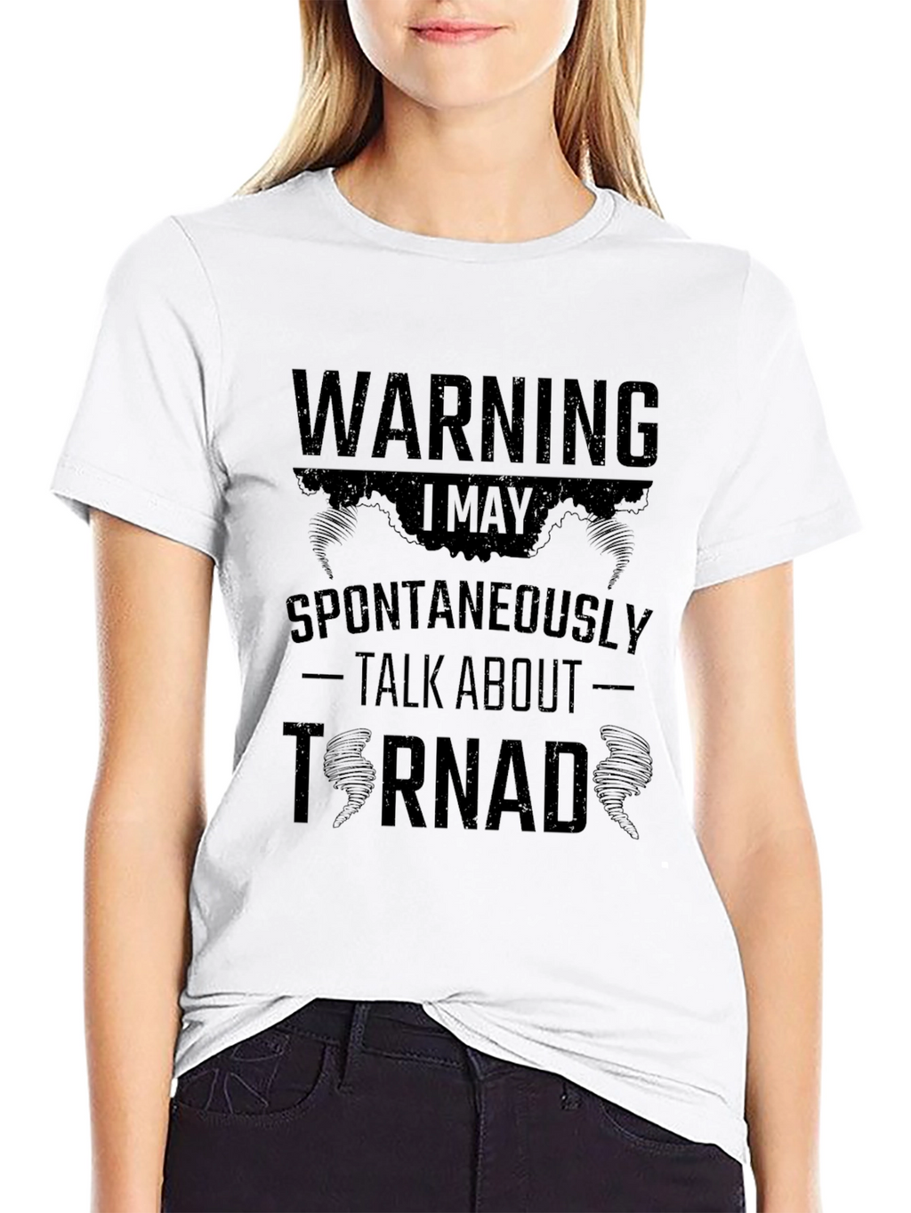 Warning: I May Spontaneously Talk About Tornadoes T-Shirt