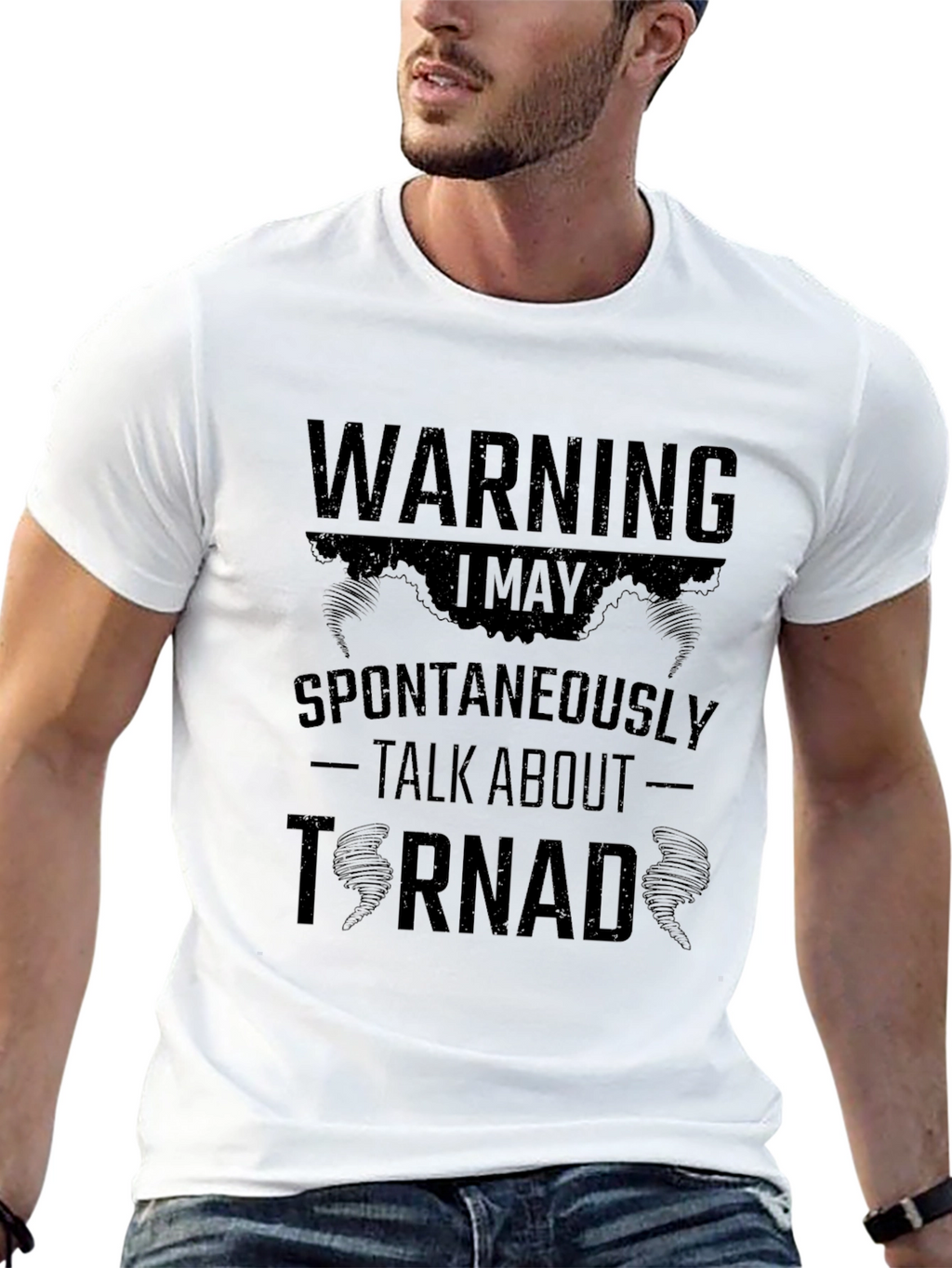 Warning: I May Spontaneously Talk About Tornadoes T-Shirt