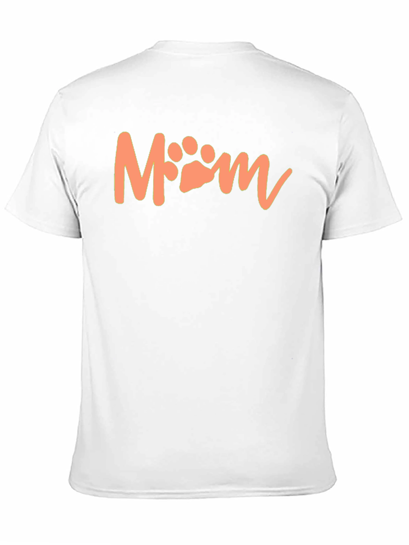 Pet Mom T-Shirt - Cute Paw Print Design
