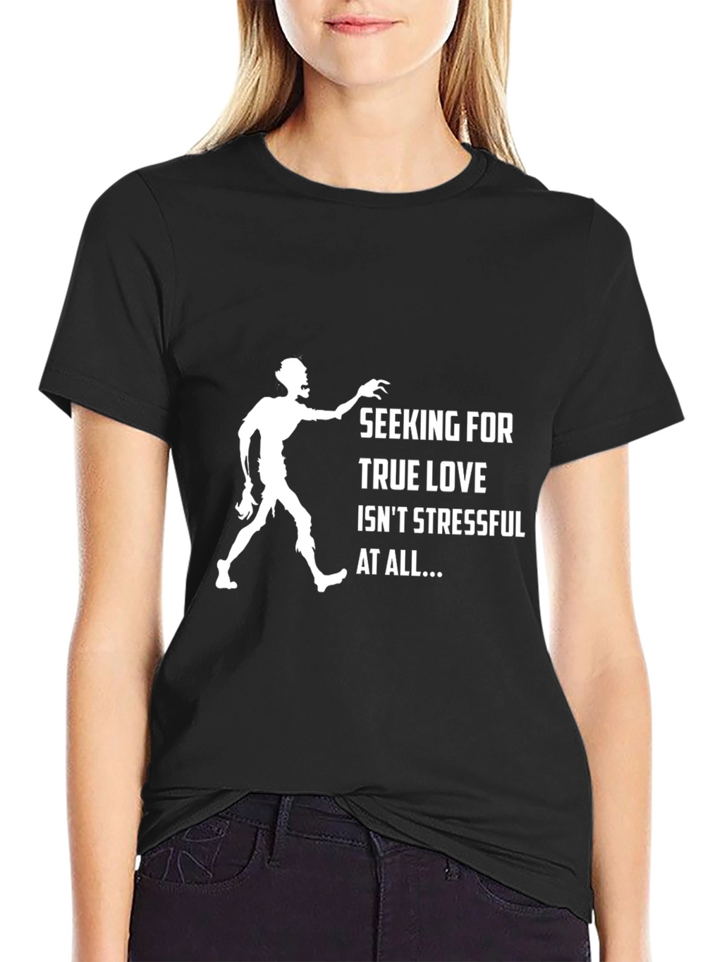 Zombie Love T-Shirt - Seeking True Love