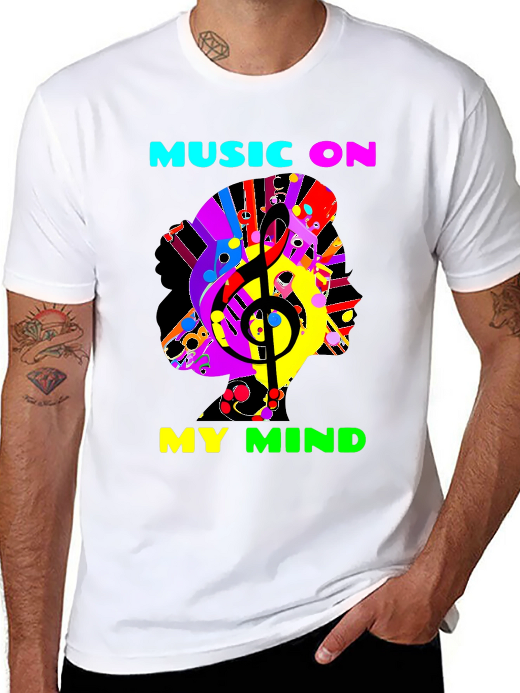 Music on My Mind Graphic Tee