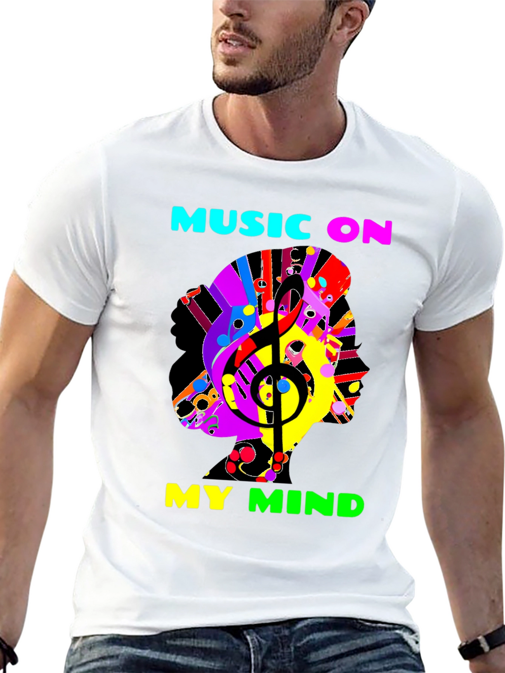 Music on My Mind Graphic Tee