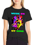 Music on My Mind Graphic Tee