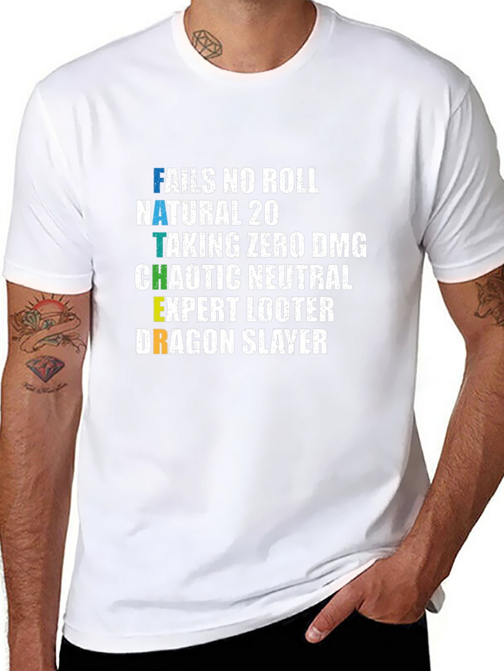 F.A.T.H.E.R. Dragon Slayer Graphic Novelty Tee